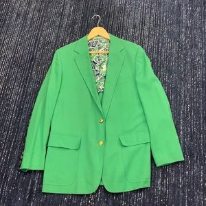Men’s Lilly Pulitzer green blazer •limited edition•
